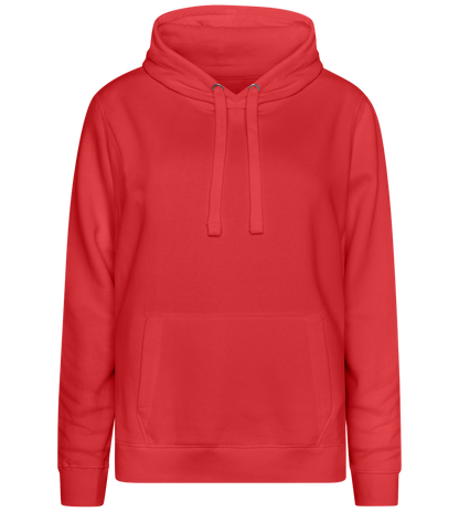 Premium women's hoodie_RED_front