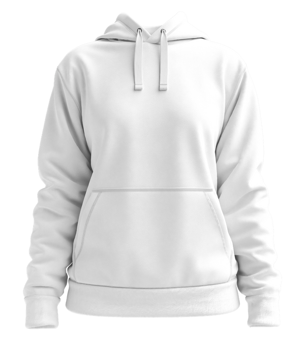 Premium women's hoodie_WHITE_front
