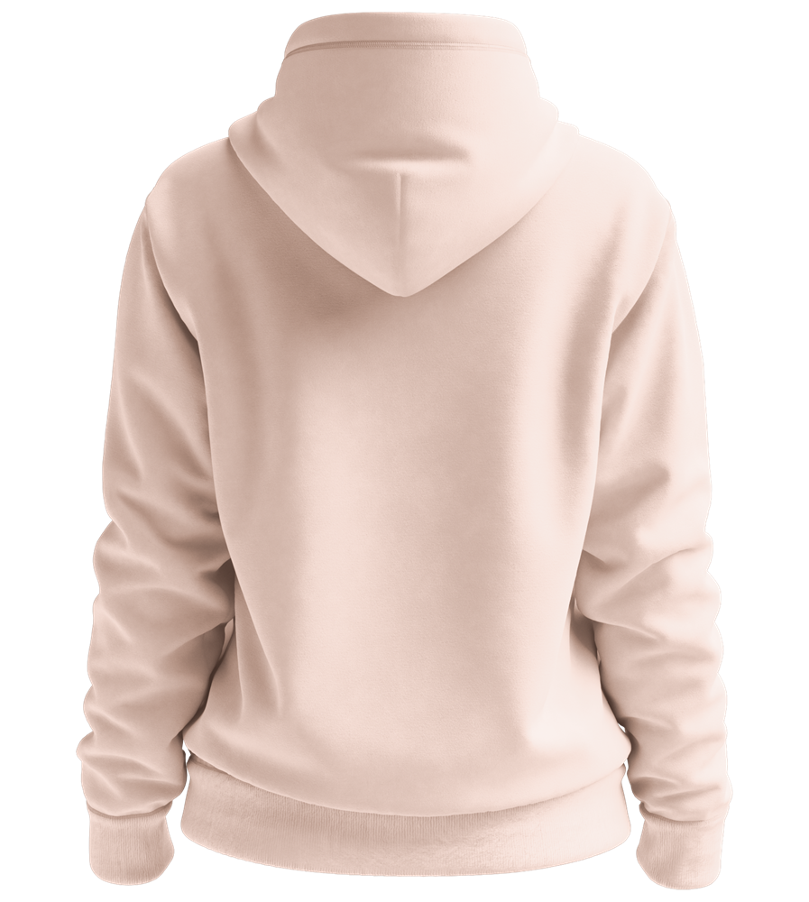 Premium women's hoodie_CREAMY PINK_back