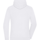 Premium women's hoodie WHITE back