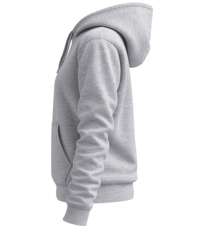 Premium women's hoodie_GREY MELANGE_left