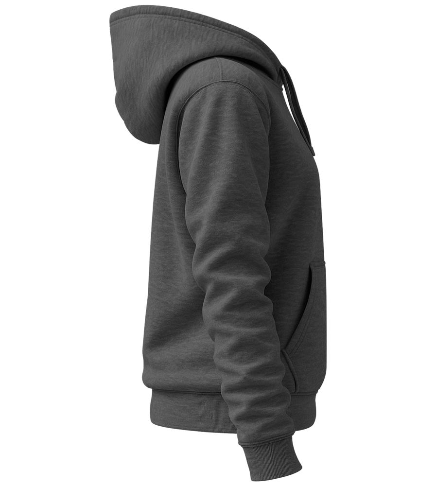 Premium women's hoodie_CHARCOAL MELANGE_right