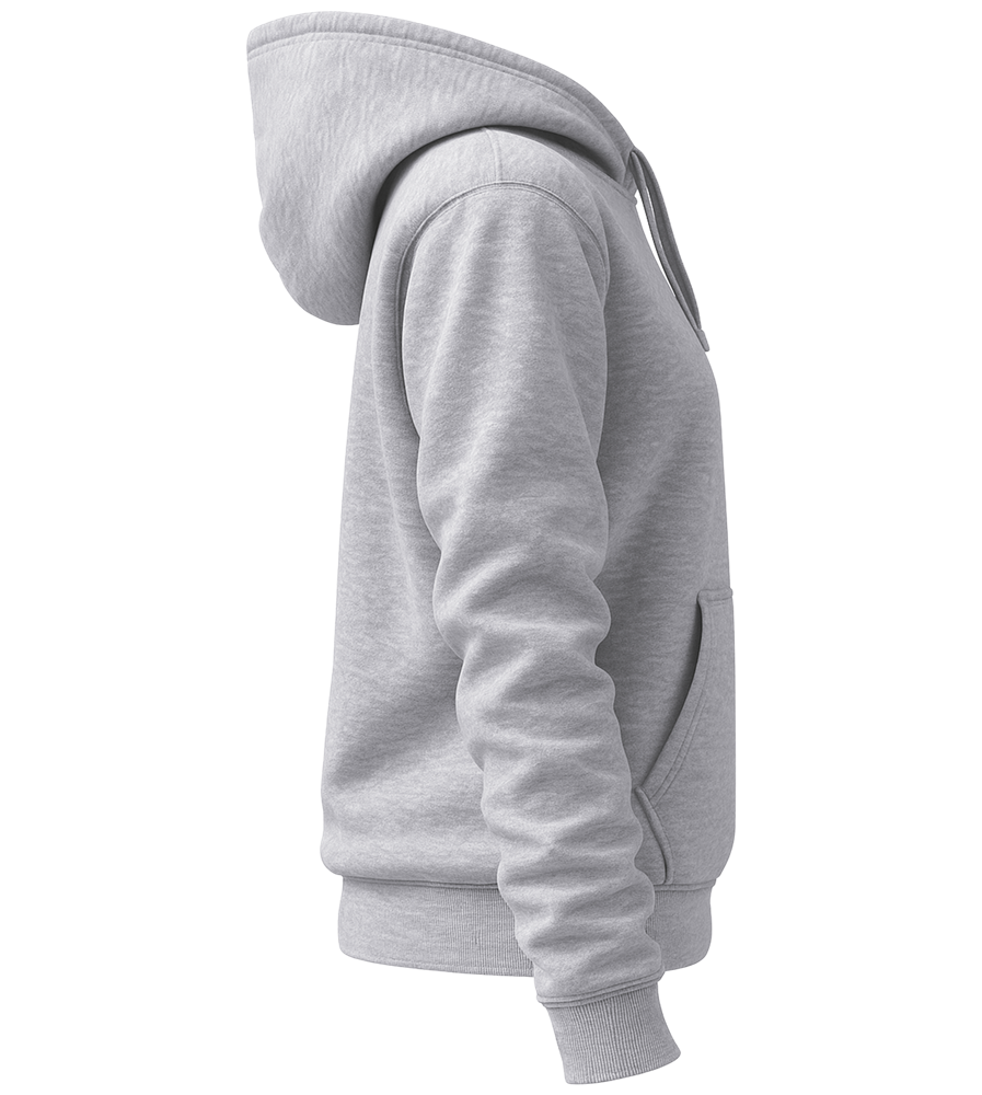 Premium women's hoodie_GREY MELANGE_right
