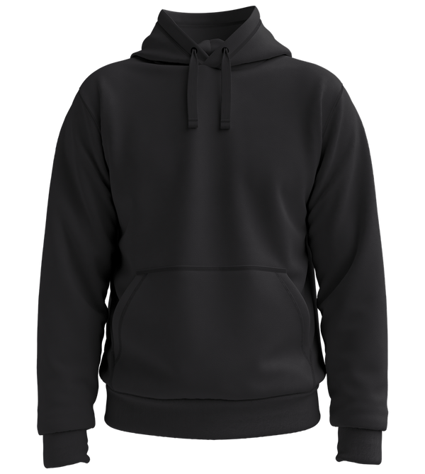 Premium unisex hoodie_BLACK_front