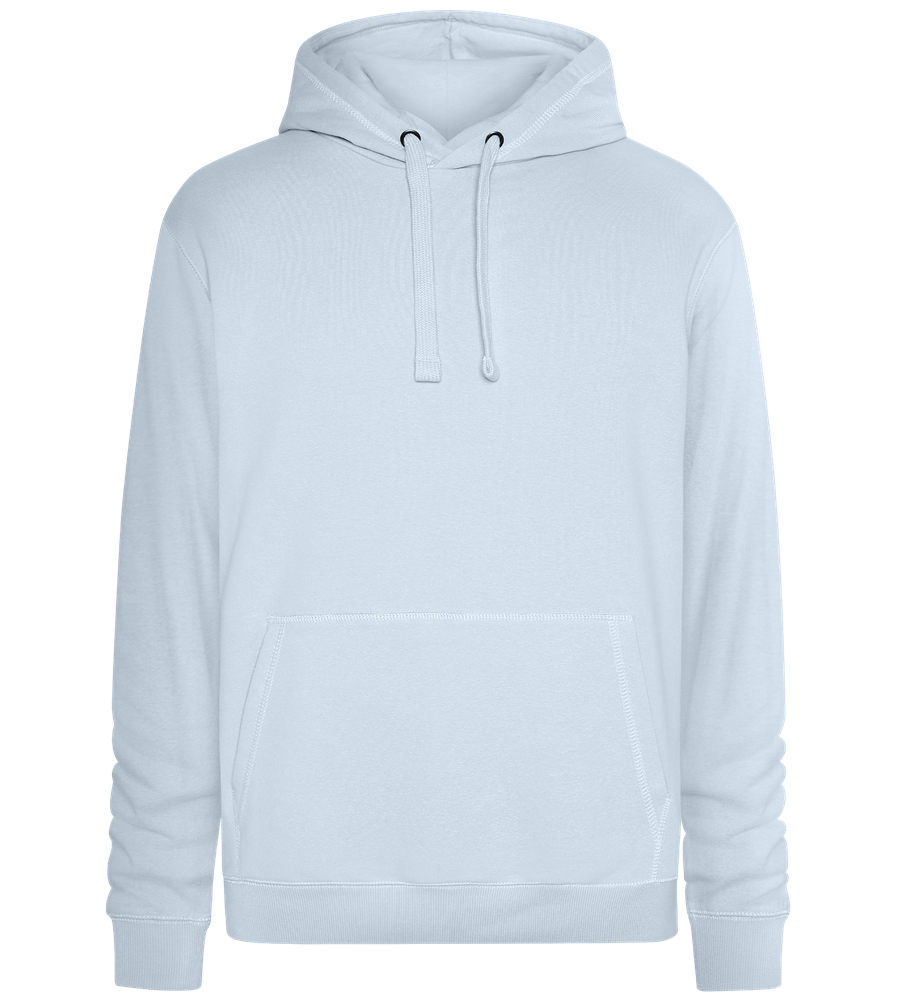 Premium unisex hoodie_CREAMY BLUE_front