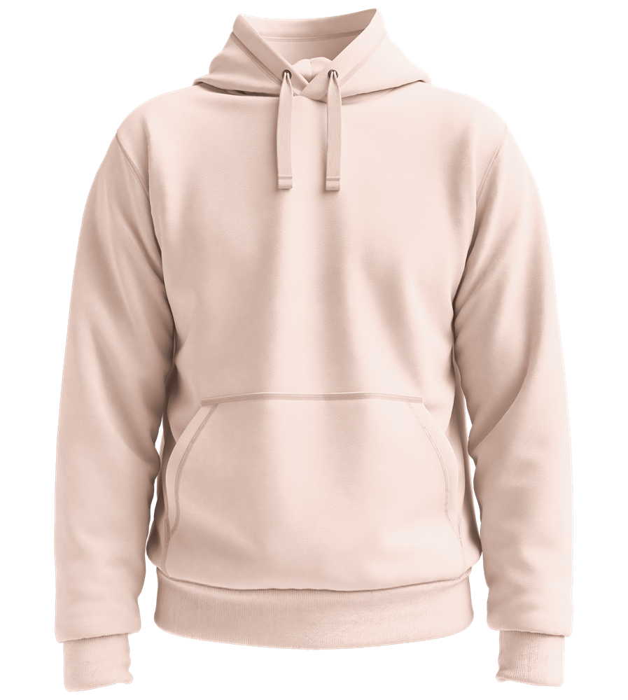 Premium unisex hoodie_CREAMY PINK_front