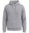 Premium unisex hoodie_GREY MELANGE_front