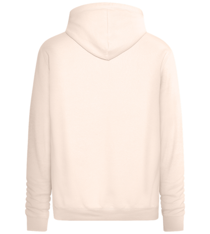 Premium unisex hoodie_LIGHT PEACH ROSE_back