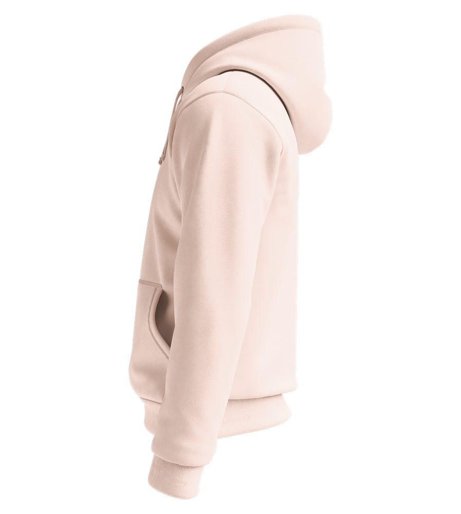 Premium unisex hoodie_CREAMY PINK_left