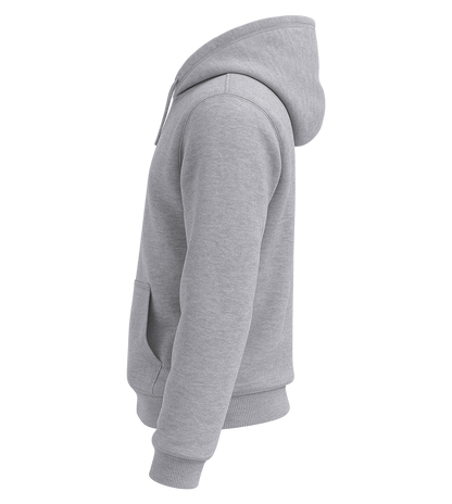 Premium unisex hoodie_GREY MELANGE_left
