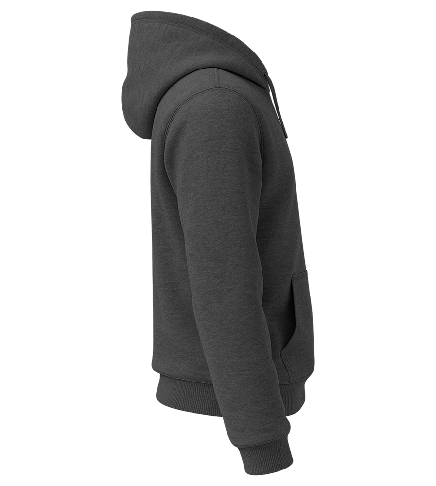 Premium unisex hoodie_CHARCOAL MELANGE_right