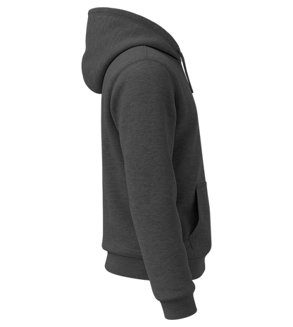 Premium unisex hoodie_CHARCOAL MELANGE_right