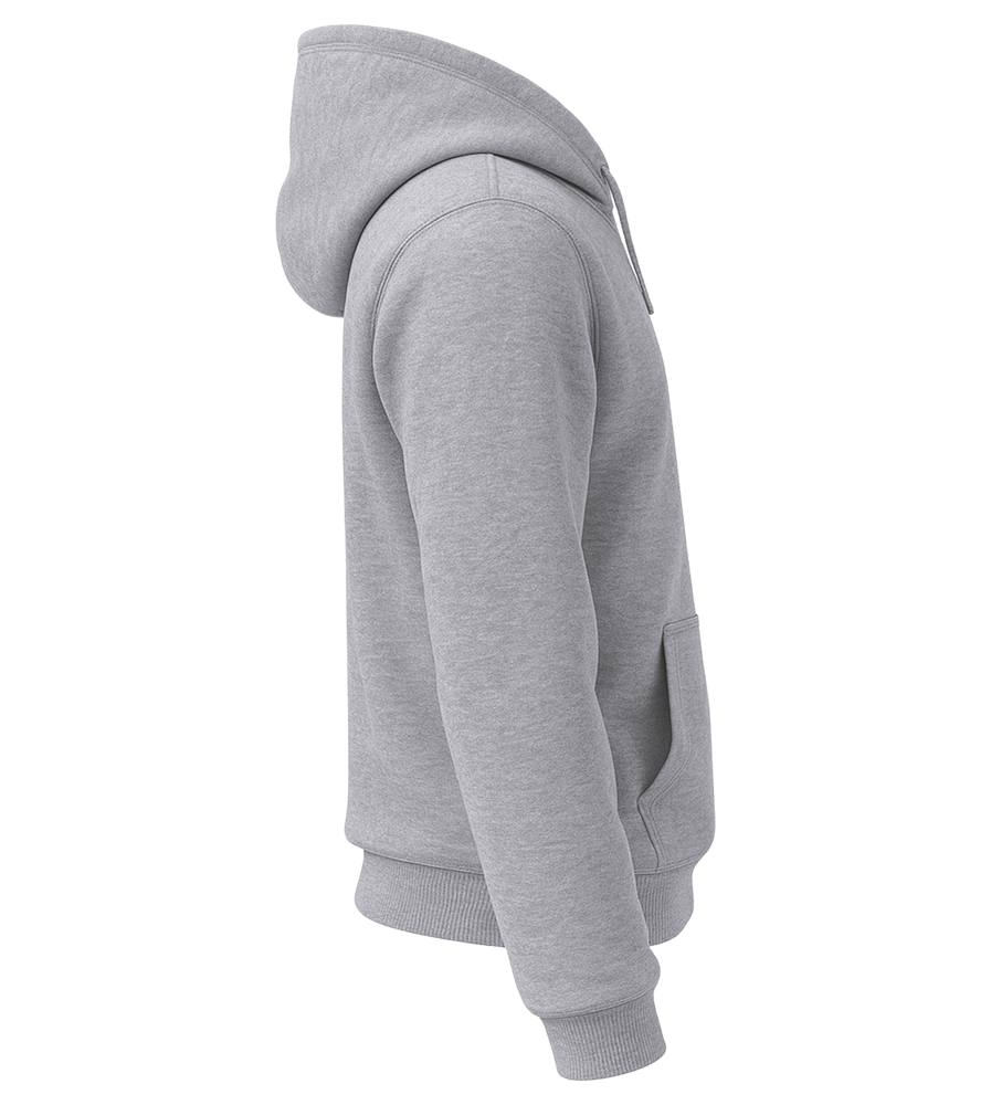 Premium unisex hoodie_GREY MELANGE_right