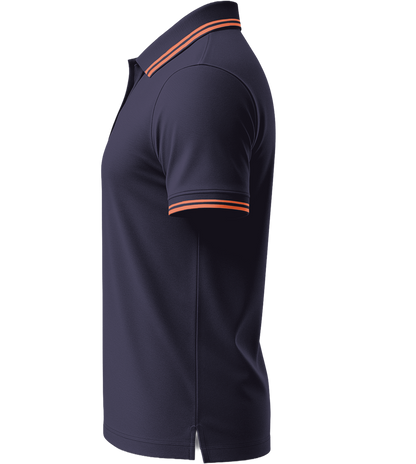 Comfort men's contrast polo shirt_FRENCHMAR/ORFLU_left