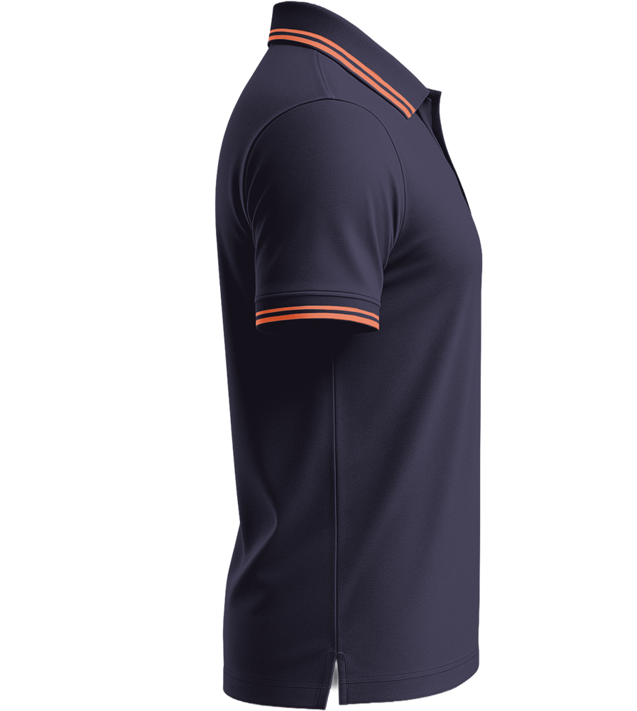 Comfort men's contrast polo shirt_FRENCHMAR/ORFLU_right