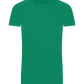 Basic men's fitted t-shirt MEADOW GREEN front