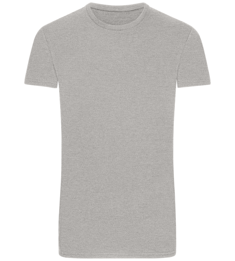 Basic men's fitted t-shirt ORION GREY front