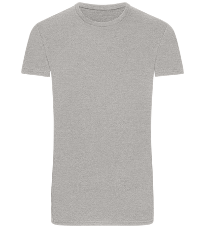 Basic men's fitted t-shirt ORION GREY front