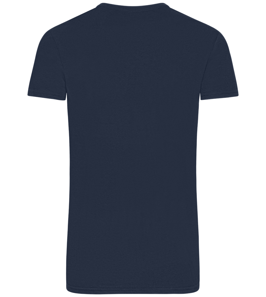 Basic men's fitted t-shirt_DENIM_back