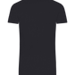 Basic men's fitted t-shirt FRENCH NAVY back