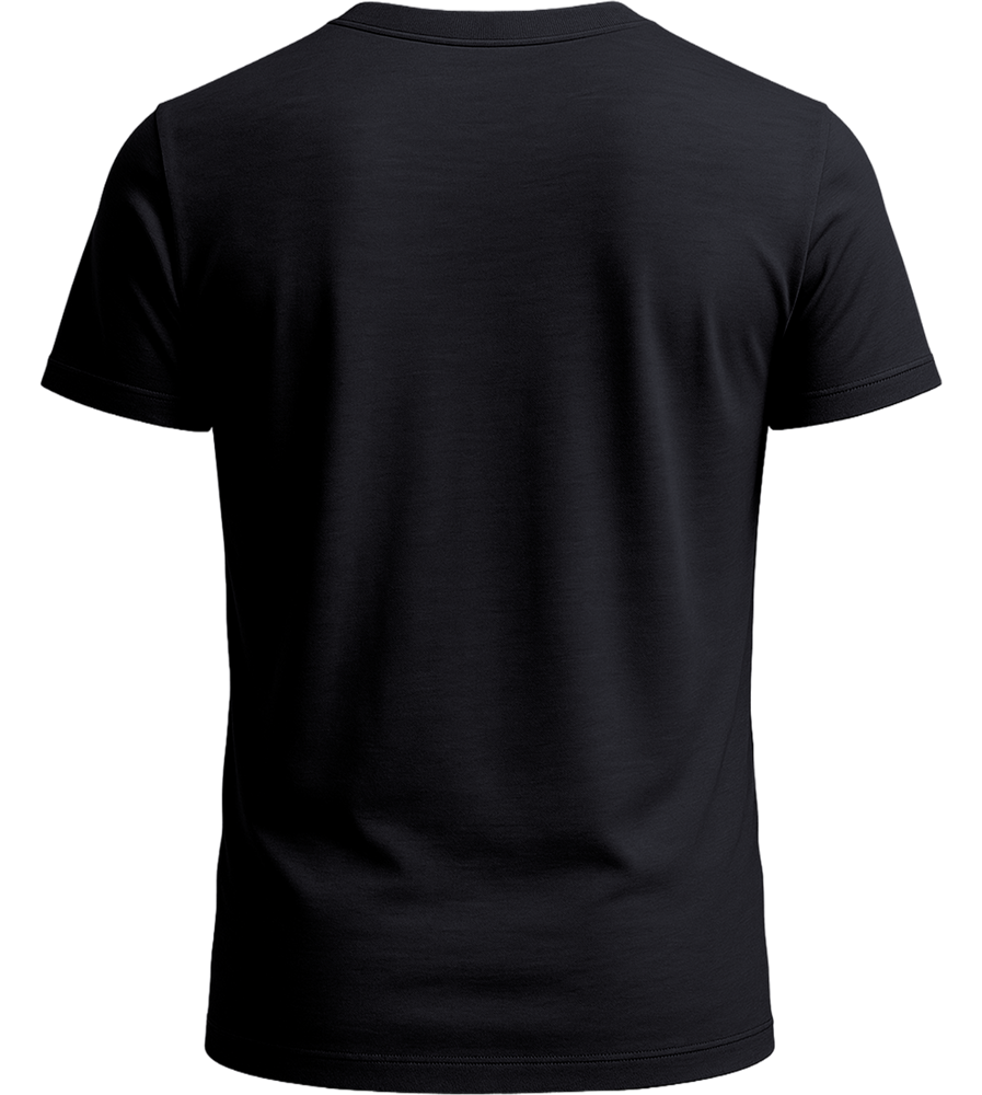 Basic men's fitted t-shirt_MOUSE GREY_back