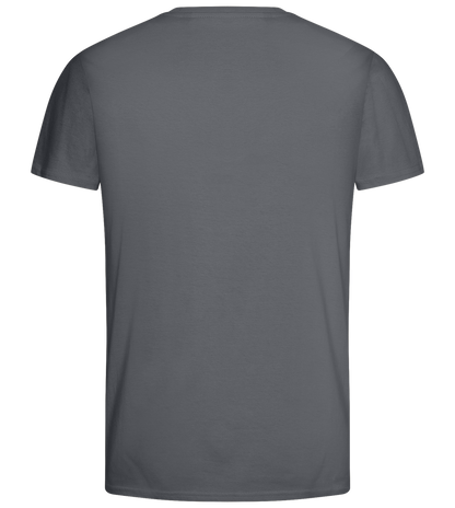 Basic men's fitted t-shirt_MOUSE GREY_back