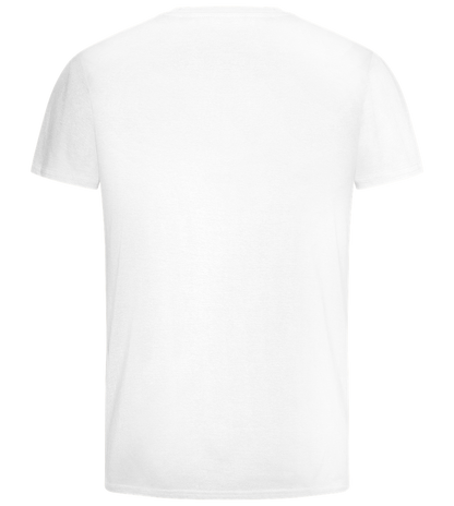 Basic men's fitted t-shirt_WHITE_back