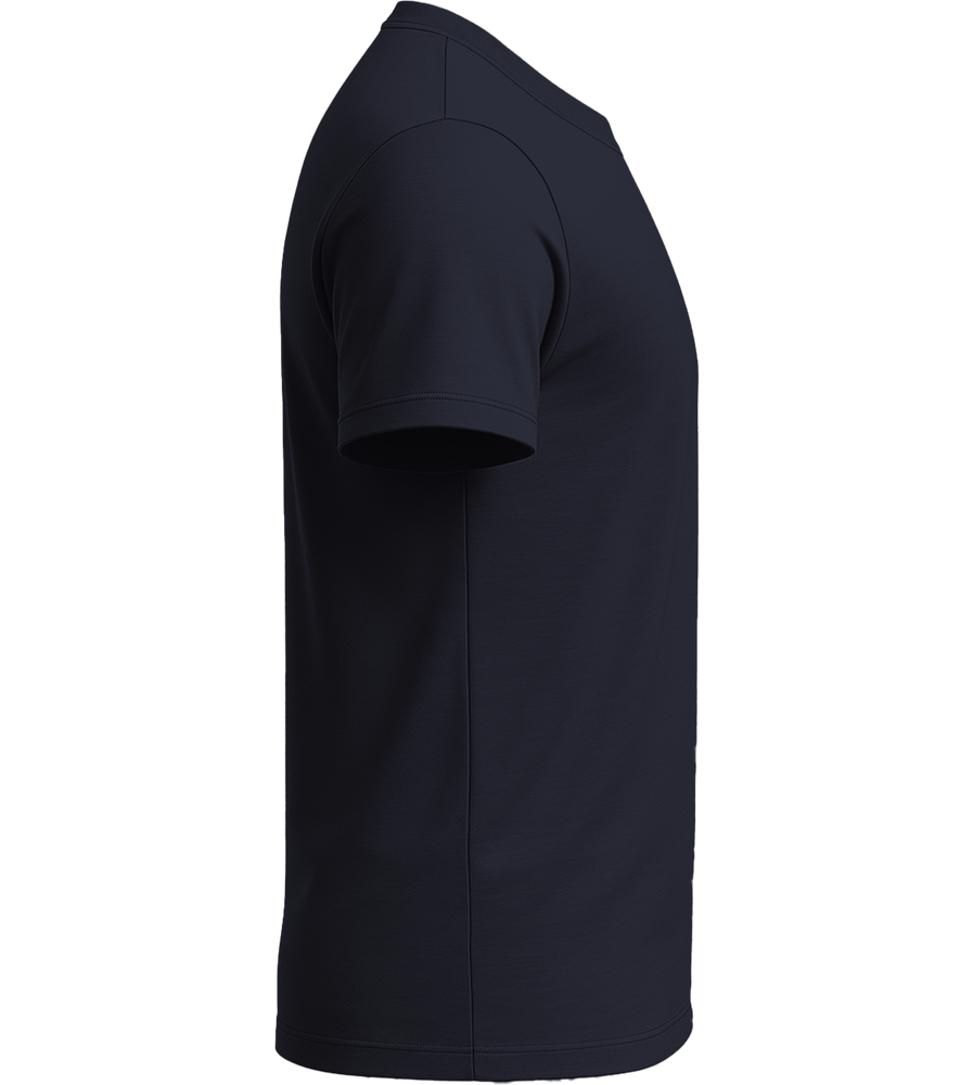 Basic men's fitted t-shirt_FRENCH NAVY_right