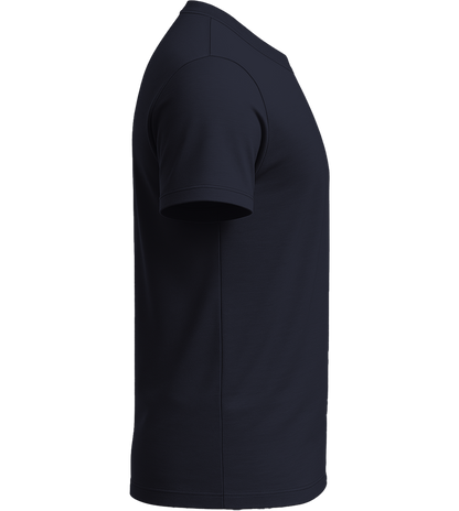 Basic men's fitted t-shirt_FRENCH NAVY_right