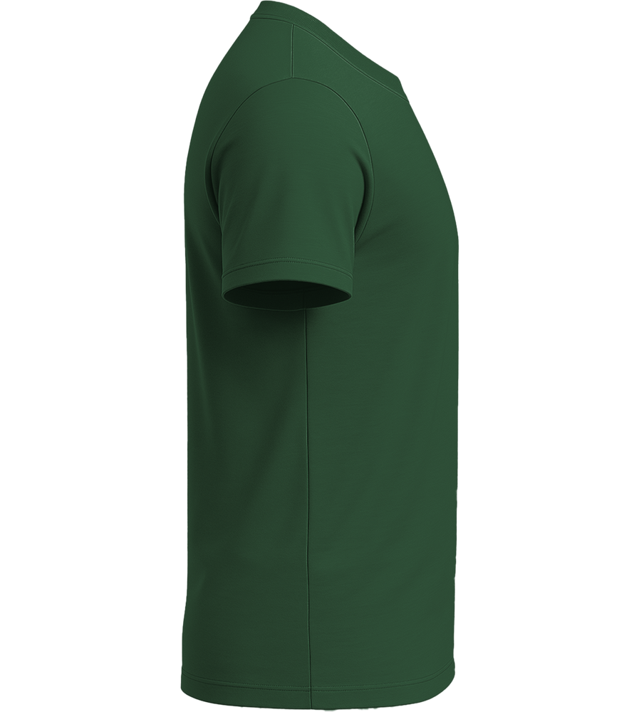 Basic men's fitted t-shirt_GREEN BOTTLE_right