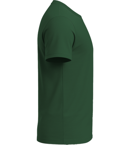 Basic men's fitted t-shirt_GREEN BOTTLE_right