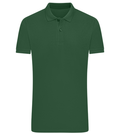 Comfort men's polo shirt GREEN BOTTLE front