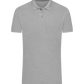 Comfort men's polo shirt ORION GREY II front