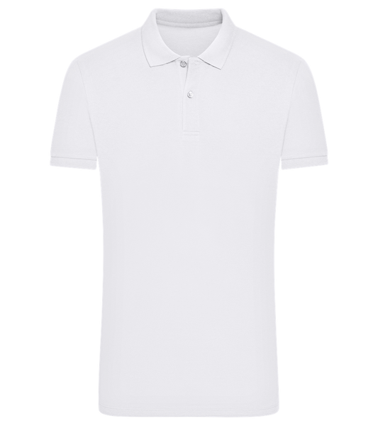 Comfort men's polo shirt WHITE front
