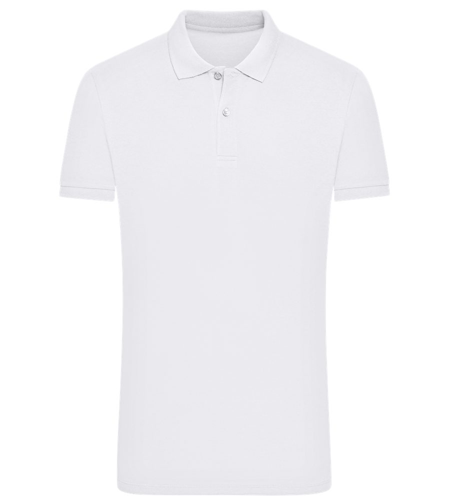 Comfort men's polo shirt WHITE front