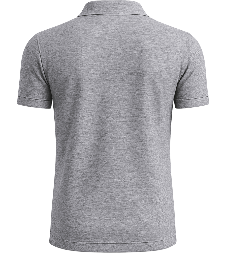 Comfort men's polo shirt_ORION GREY II_back