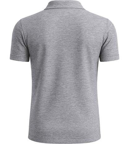 Comfort men's polo shirt_ORION GREY II_back