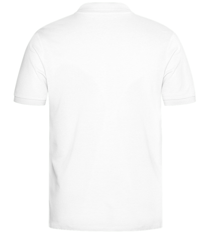 Comfort men's polo shirt_WHITE_back