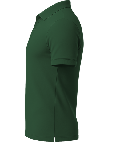 Comfort men's polo shirt_GREEN BOTTLE_left