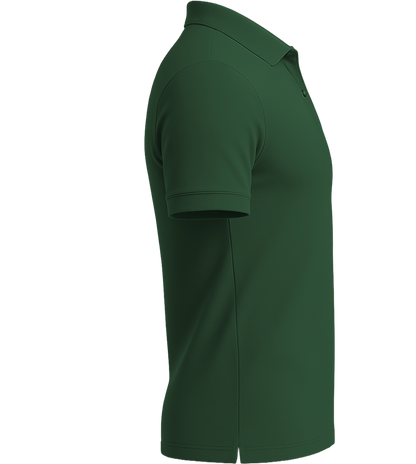 Comfort men's polo shirt_GREEN BOTTLE_right
