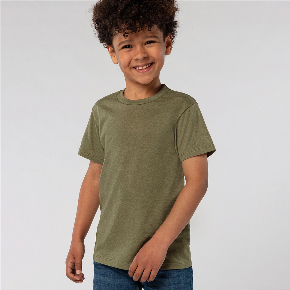 Basic kids fitted t-shirt_CHARCOAL CHIN_DETAILEDIMAGE_front_0