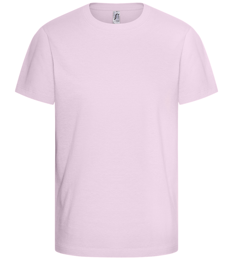 Comfort kids fitted t-shirt_LIGHT PINK_front