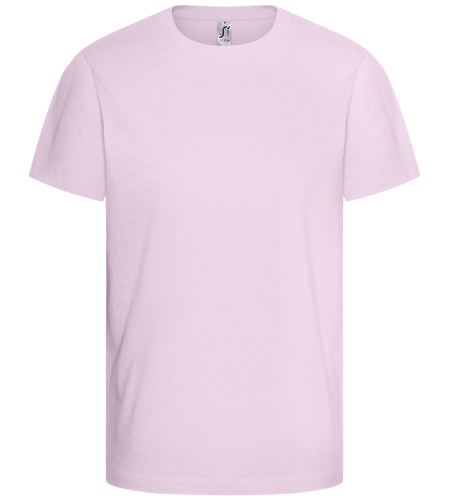 Comfort kids fitted t-shirt_LIGHT PINK_front