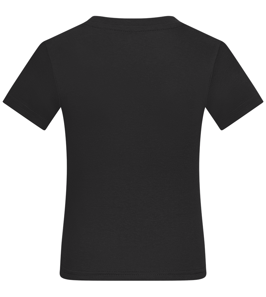 Comfort kids fitted t-shirt_DEEP BLACK_back