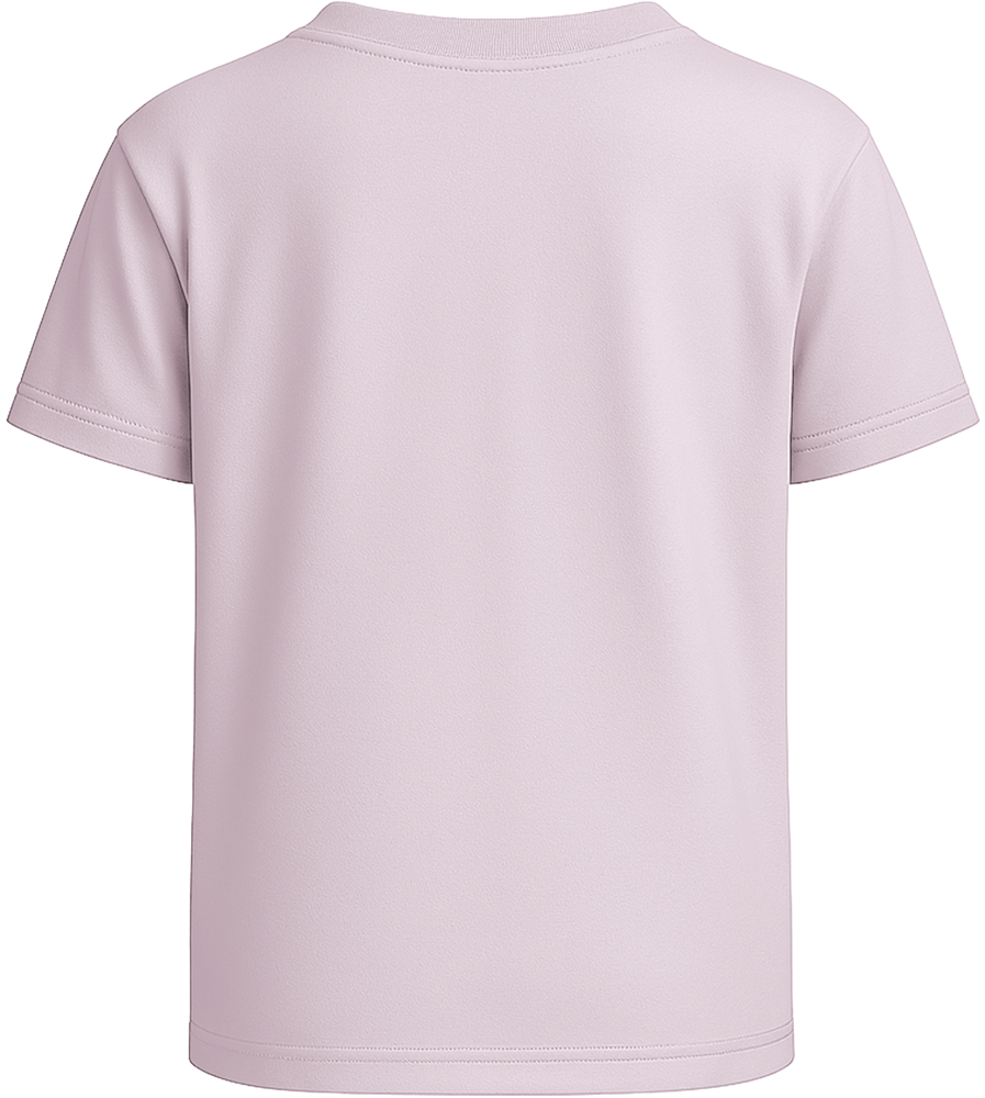 Premium kids fitted t-shirt_LIGHT PINK_back