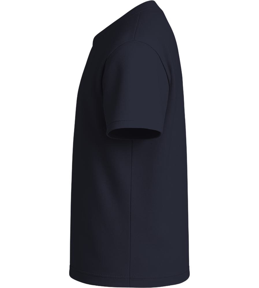 Premium kids fitted t-shirt_FRENCH NAVY_left