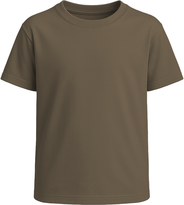 Basic kids t-shirt_ARMY_front