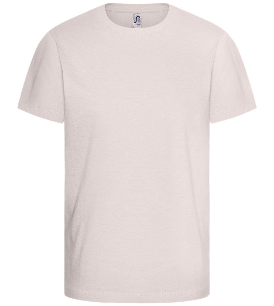 Basic kids t-shirt_LIGHT PINK_front