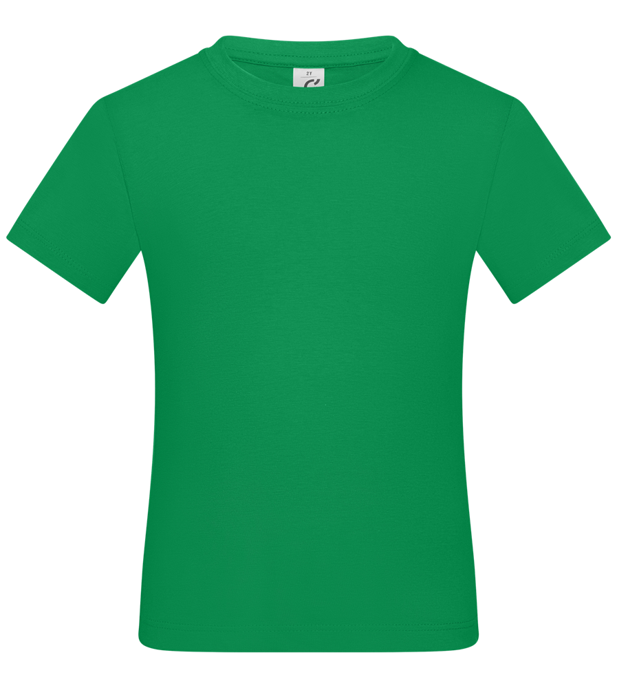 Basic kids t-shirt_MEADOW GREEN_front