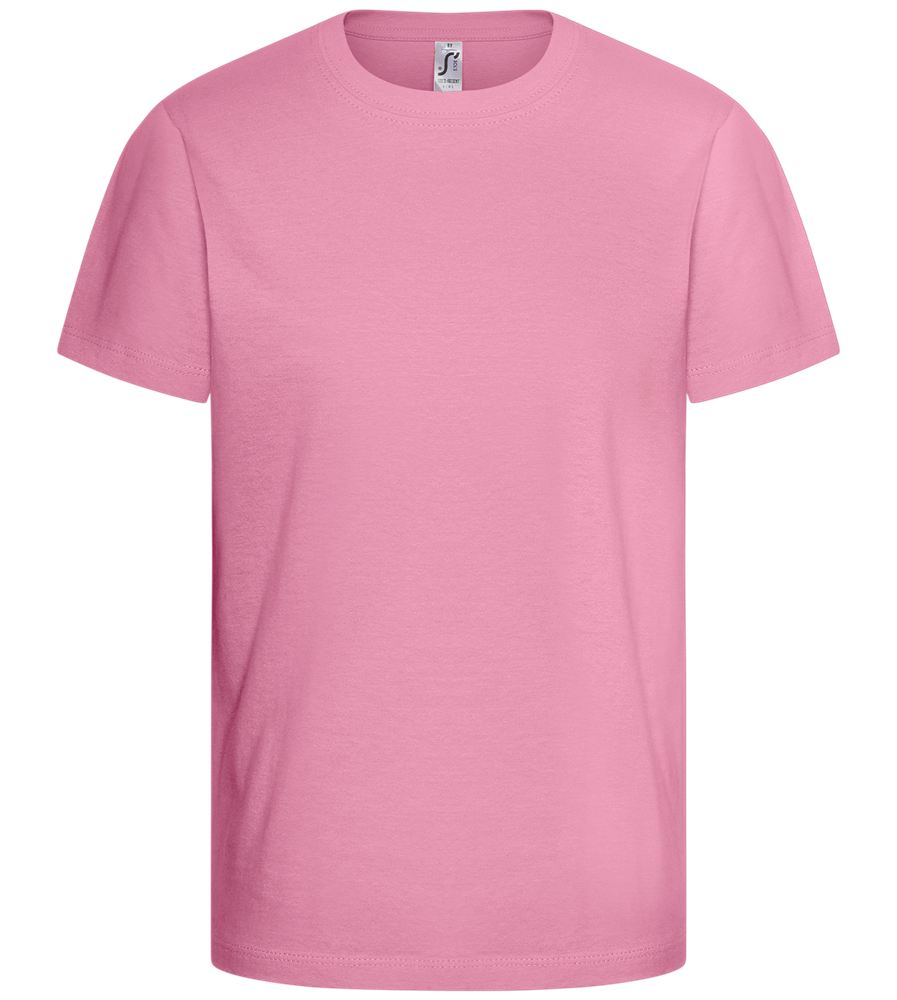 Basic kids t-shirt_PINK ORCHID_front